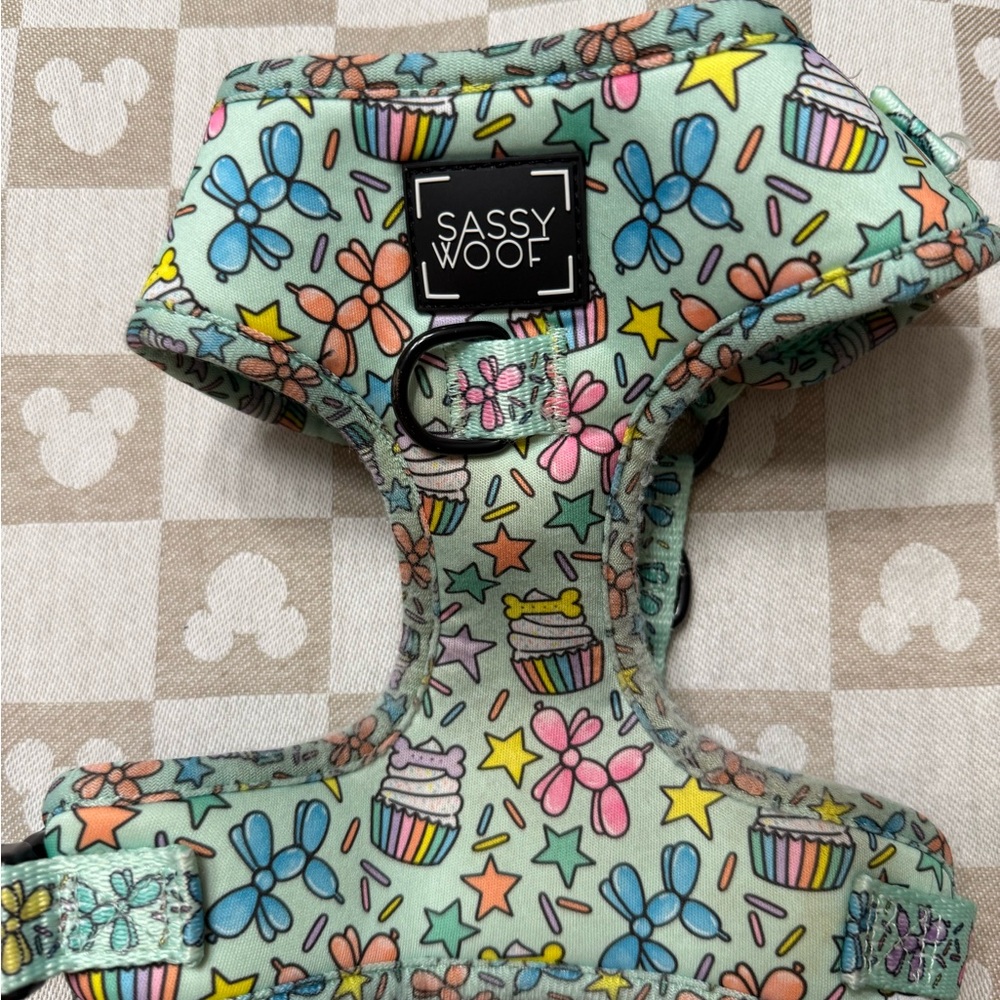 Sassy Woof Floral Dog Harness